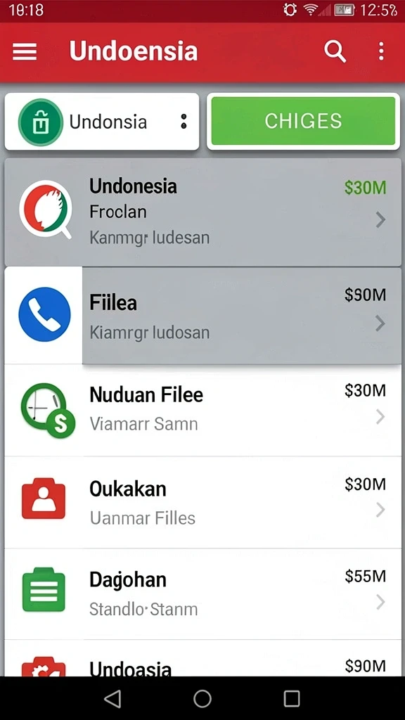 Tampilan antarmuka yang intuitif dan menarik.
