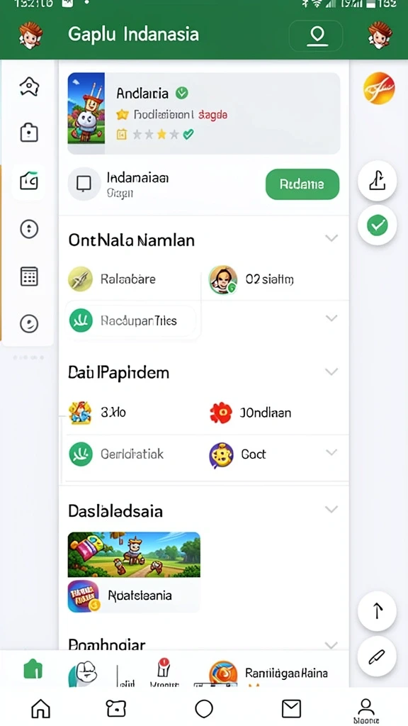 Tampilan antarmuka yang menarik dan mudah dipahami.