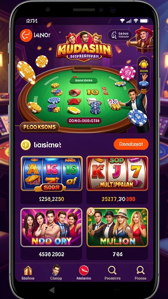 Tampilan menarik pada layar utama 7276SLOTS.