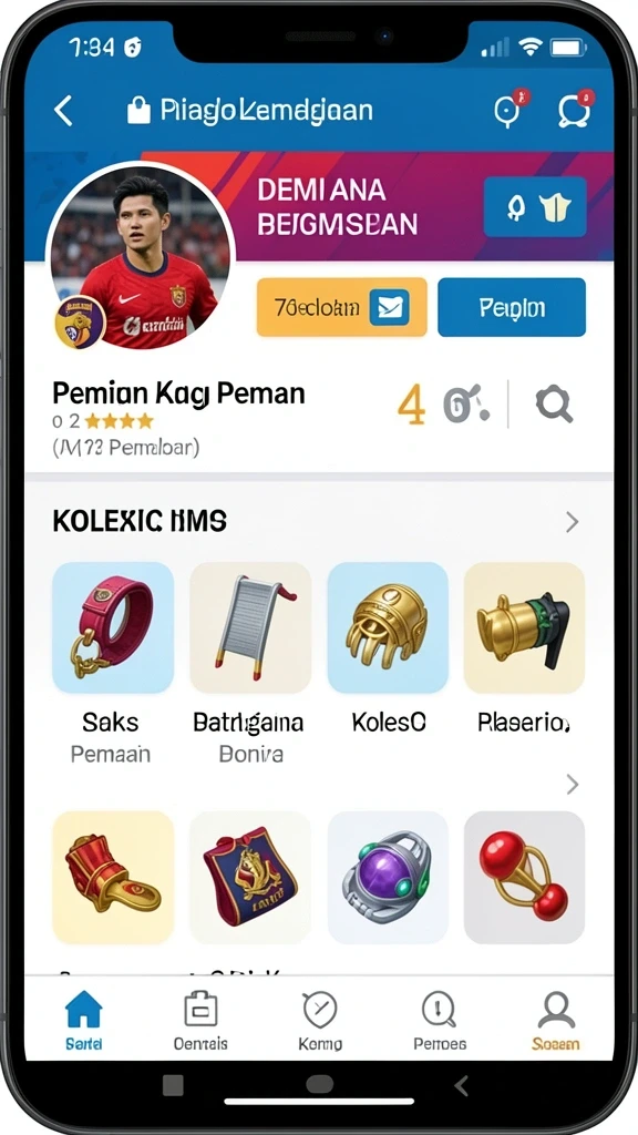 Tampilan antarmuka yang menarik dan intuitif.