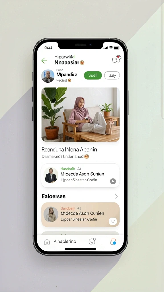 Karakter utama siap menghadapi tantangan.