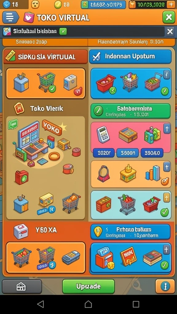 Tampilan level baru yang menantang dan penuh strategi.