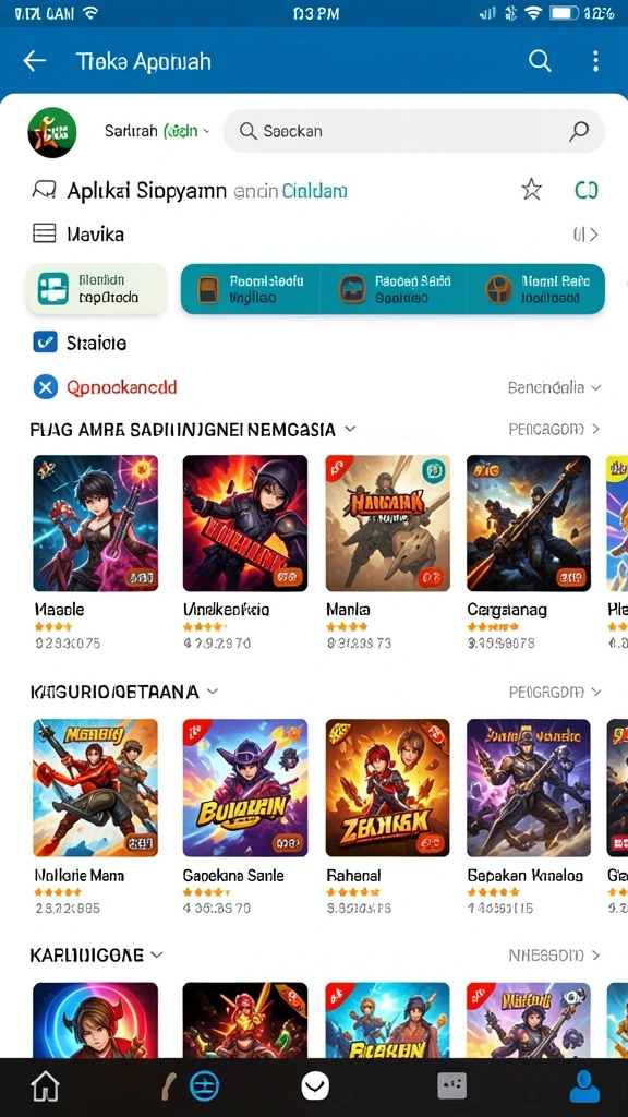 Fitur multiplayer untuk bermain bersama teman.
