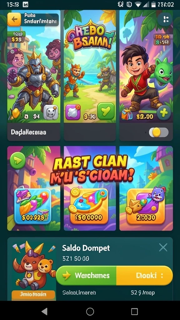 Tangkapan layar memperlihatkan menu kustomisasi karakter.