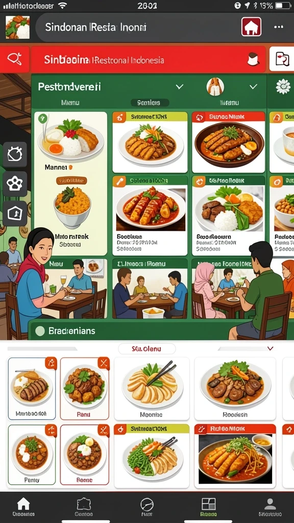 Pengguna sedang menikmati mode permainan baru.