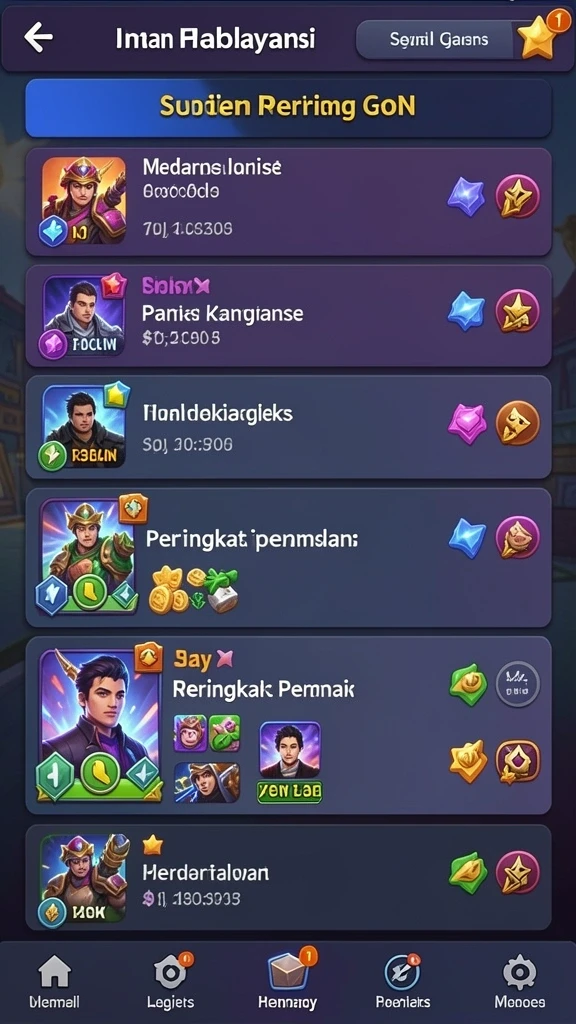 Grafis yang mengagumkan dan penuh warna.