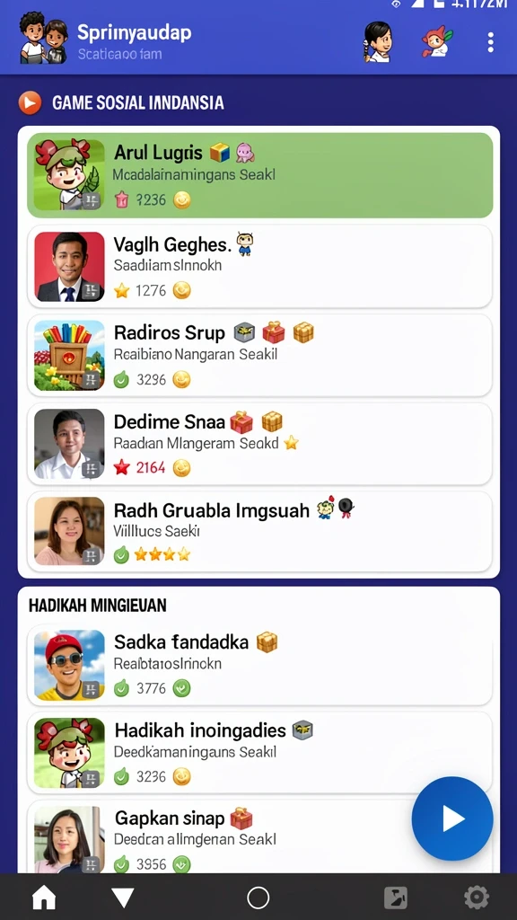 Tampilan antarmuka yang menarik dan mudah dipahami.