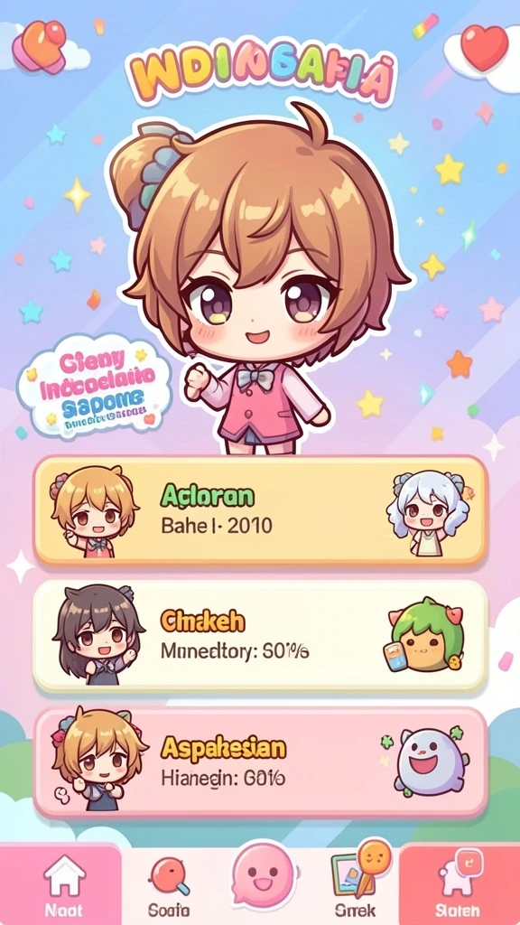 Screenshot menunjukkan gameplay seru dalam GENDUT188.