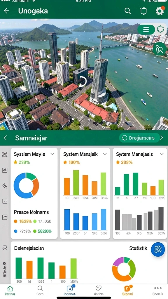 Tampilan grafik yang memukau dan intuitif.