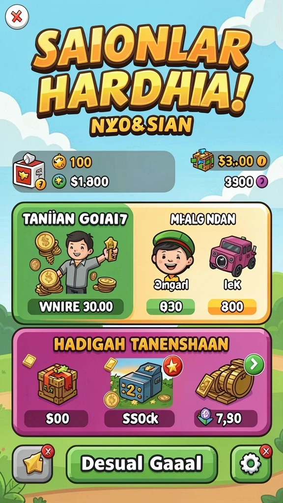 Efek suara yang realistis menambah pengalaman bermain.