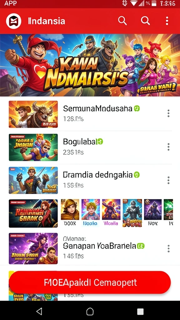 Karakter unik dengan latar belakang yang menarik.