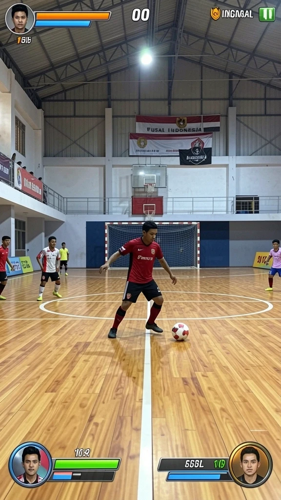 Berbagai permainan dengan tema yang beragam.