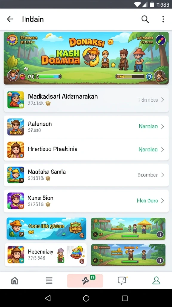 Pengalaman bermain yang mendebarkan dan seru.