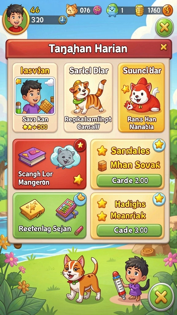 Komunitas aktif yang mendukung pemain baru.
