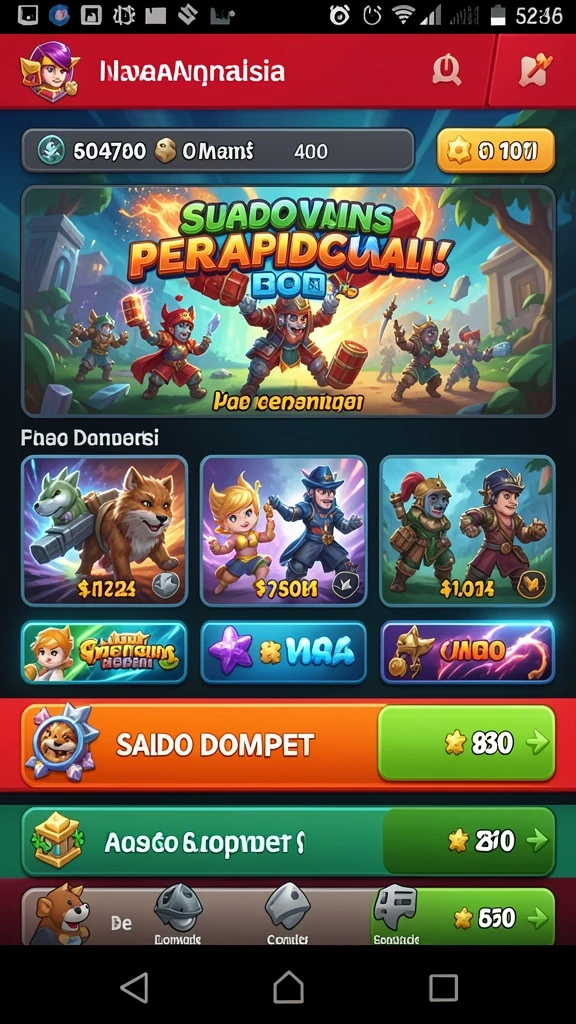 Fitur bonus harian yang menggiurkan.