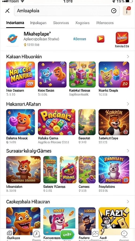 Antarmuka permainan yang intuitif dan user-friendly.