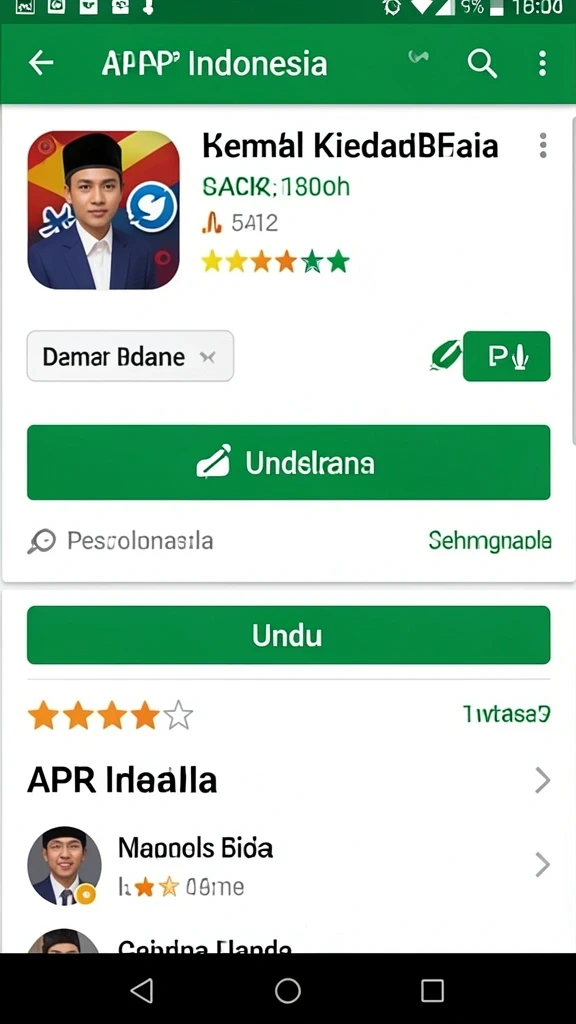 Karakter-karakter unik siap bertarung.