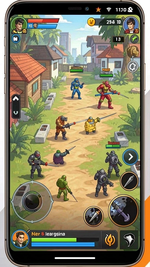 Screenshot ini menunjukkan momen menegangkan saat menyelesaikan misi.