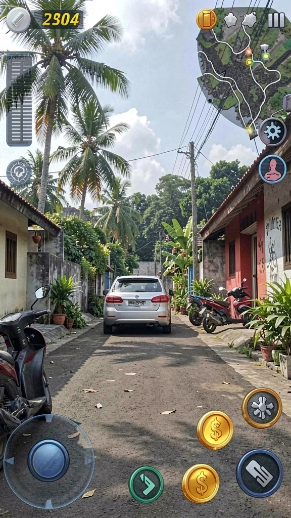 Menampilkan antarmuka permainan yang intuitif.