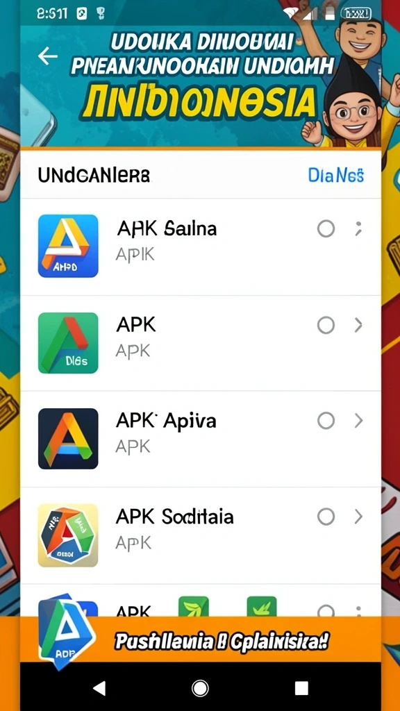 Tampilan antarmuka yang bersih dan modern.