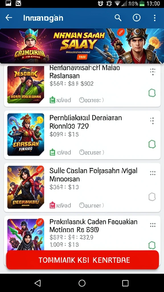 Tangkapan layar menampilkan aksi seru dalam permainan.