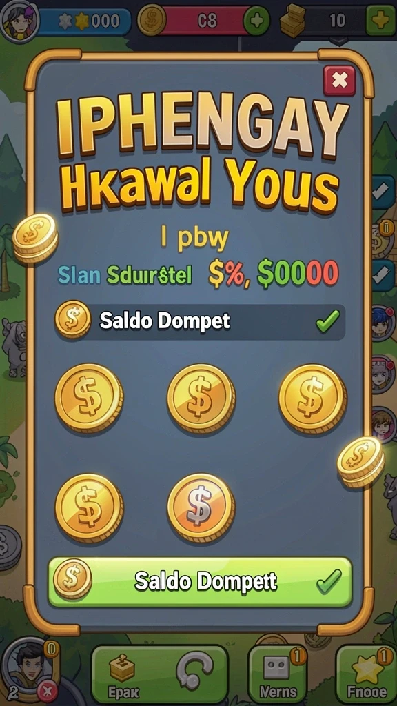 Screenshot menampilkan karakter utama dalam pertempuran epik.