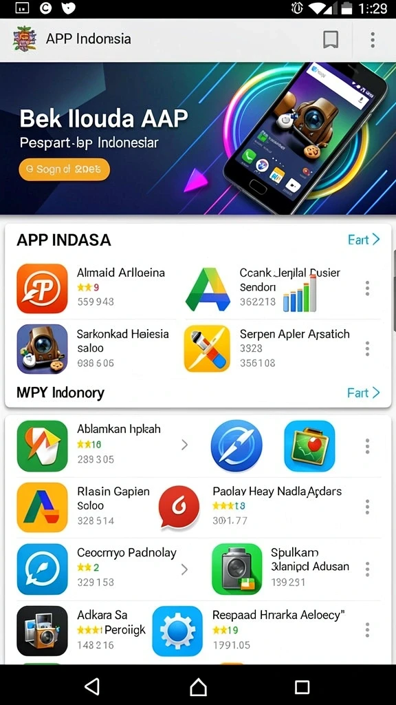 Tampilan antarmuka yang user-friendly dan mudah dipahami.