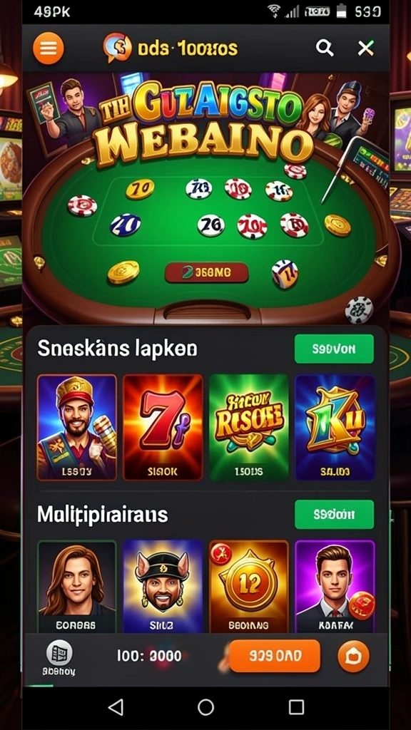 Leaderboard untuk bersaing dengan pemain lain.