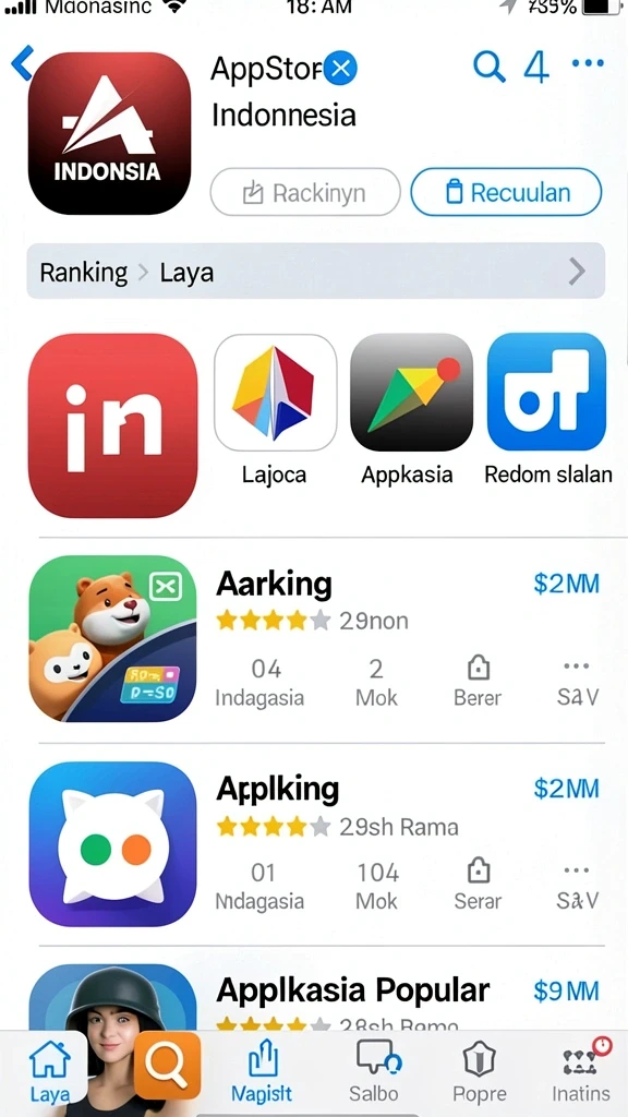Desain karakter yang unik dan menarik dalam permainan.