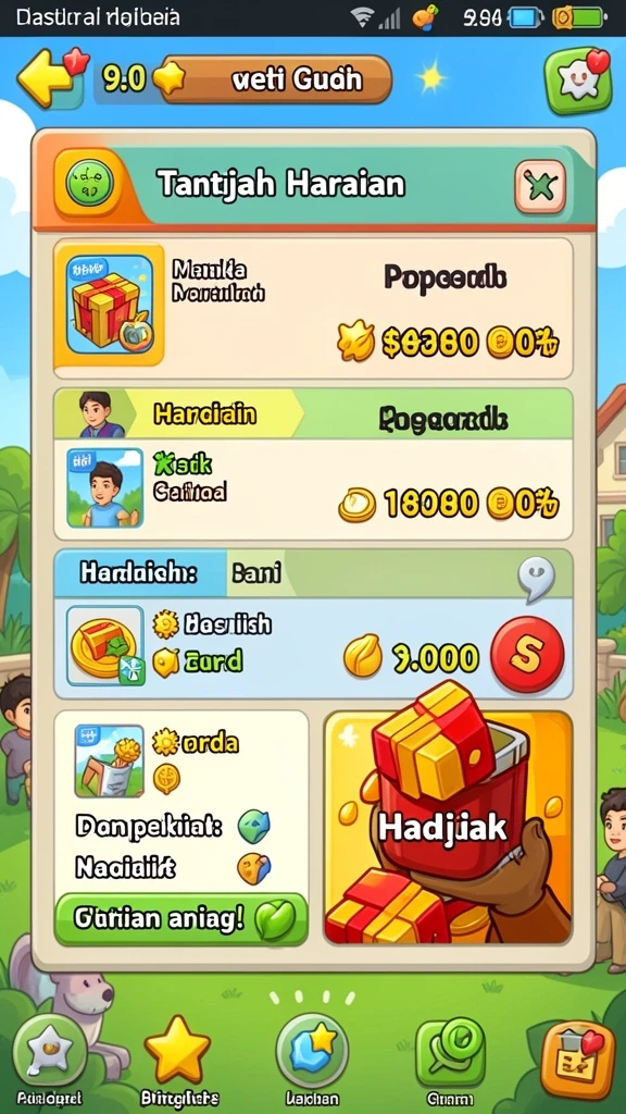 Tampilan antarmuka pengguna yang intuitif dan menarik.