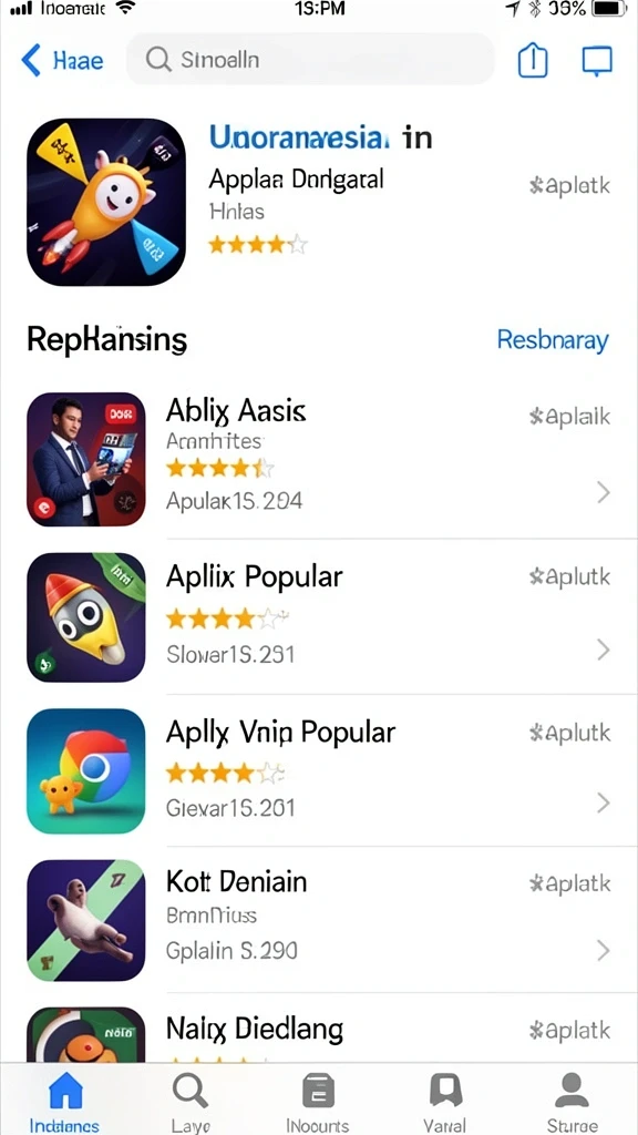 Beragam pilihan permainan yang menghibur dan menantang.
