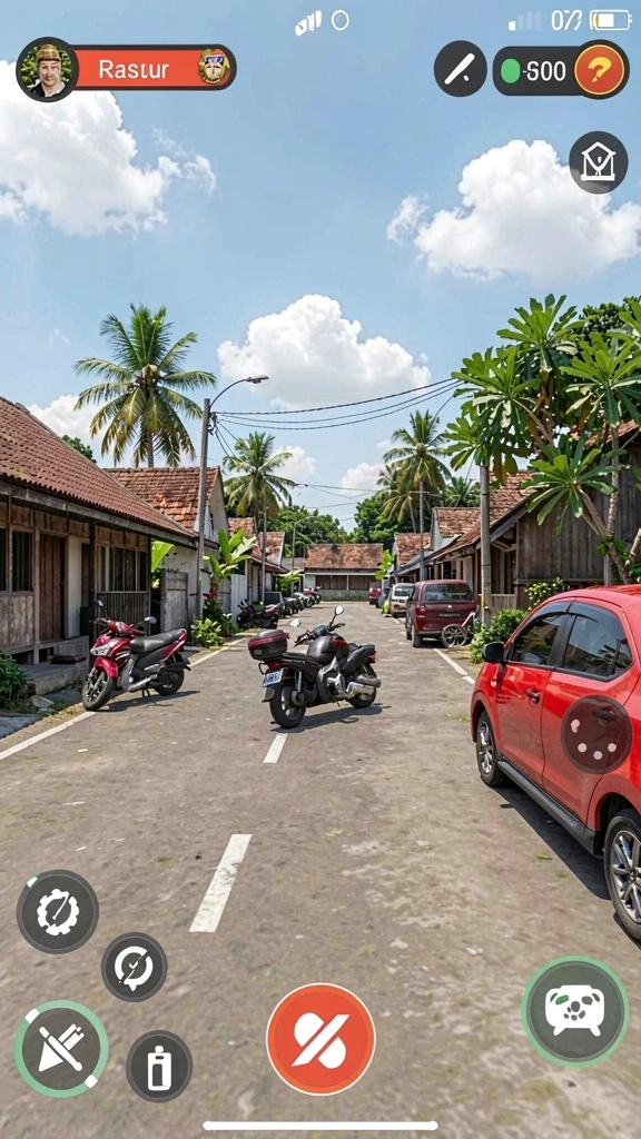 Tampilan awal yang menarik dan intuitif.