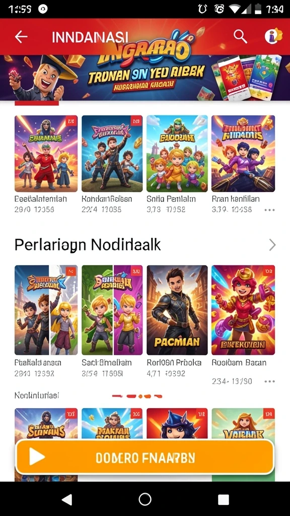 Screenshot menampilkan tampilan antarmuka pengguna yang menarik.