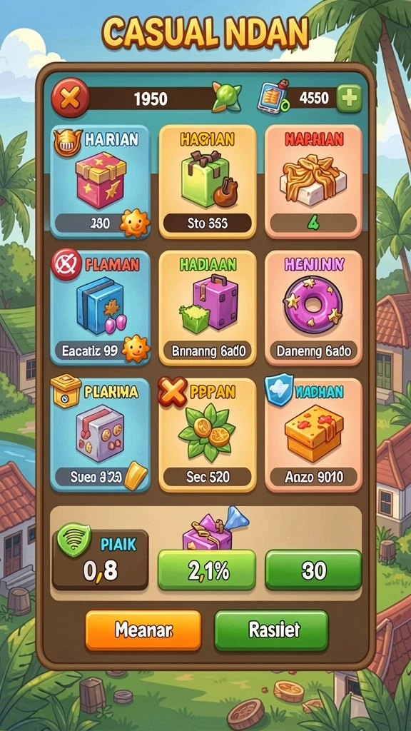 Beragam jenis permainan togel yang tersedia.
