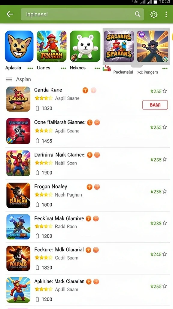 Pengguna dapat berinteraksi dengan teman-teman dalam game.