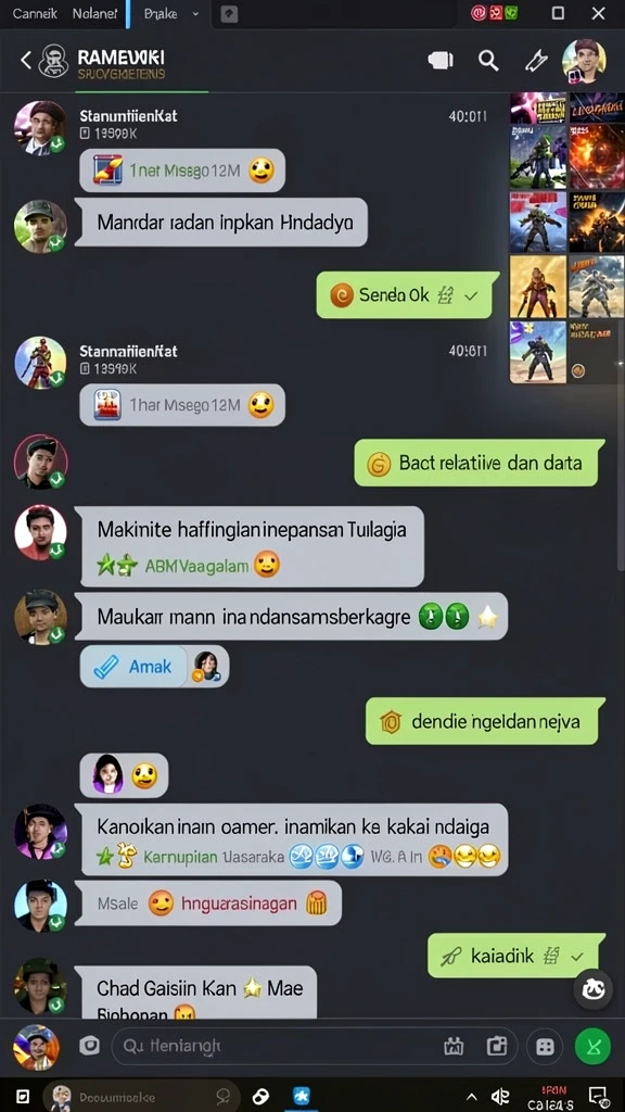 Tampilan antarmuka yang menarik dan mudah digunakan.