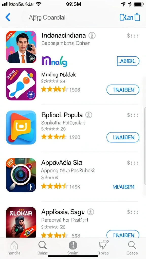 Lingkungan yang beragam dan penuh warna.