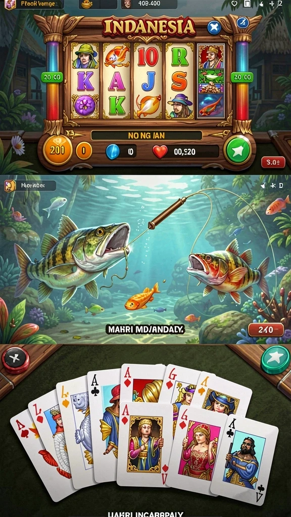 Banyak pilihan permainan slot yang seru.