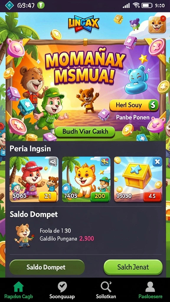 Tampilan antarmuka yang menarik dan mudah dinavigasi.